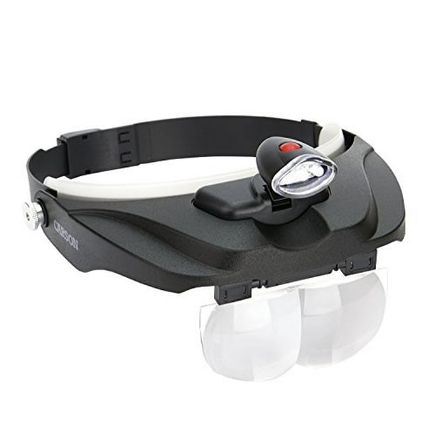 Lab Pro 5 Lens Set Optics LED Illuminated Head Magnifier Collection 1X 1.5X 2X 2.5X 3.5X